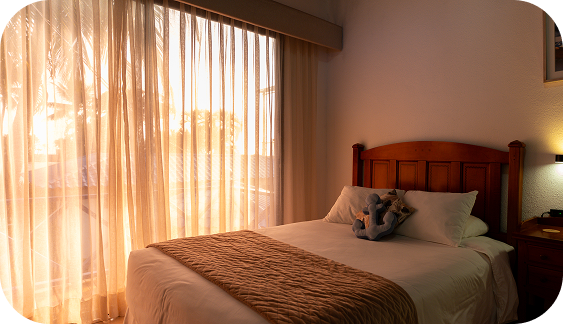 Pacific Fins villa bedroom